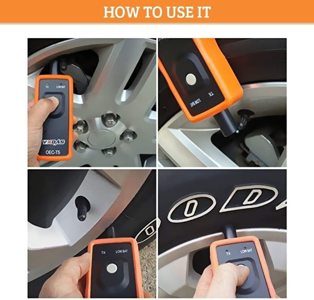 GM TPMS Relearn Tool Sensor Reset Activation Programming for Chevy Vehicles - Up