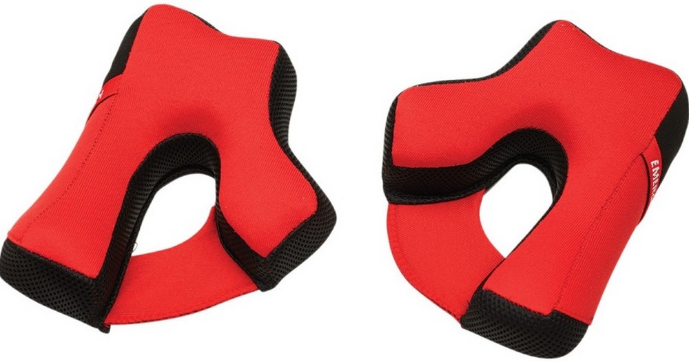 Thor Reflex Helmet Replacement Cheek Pads Red