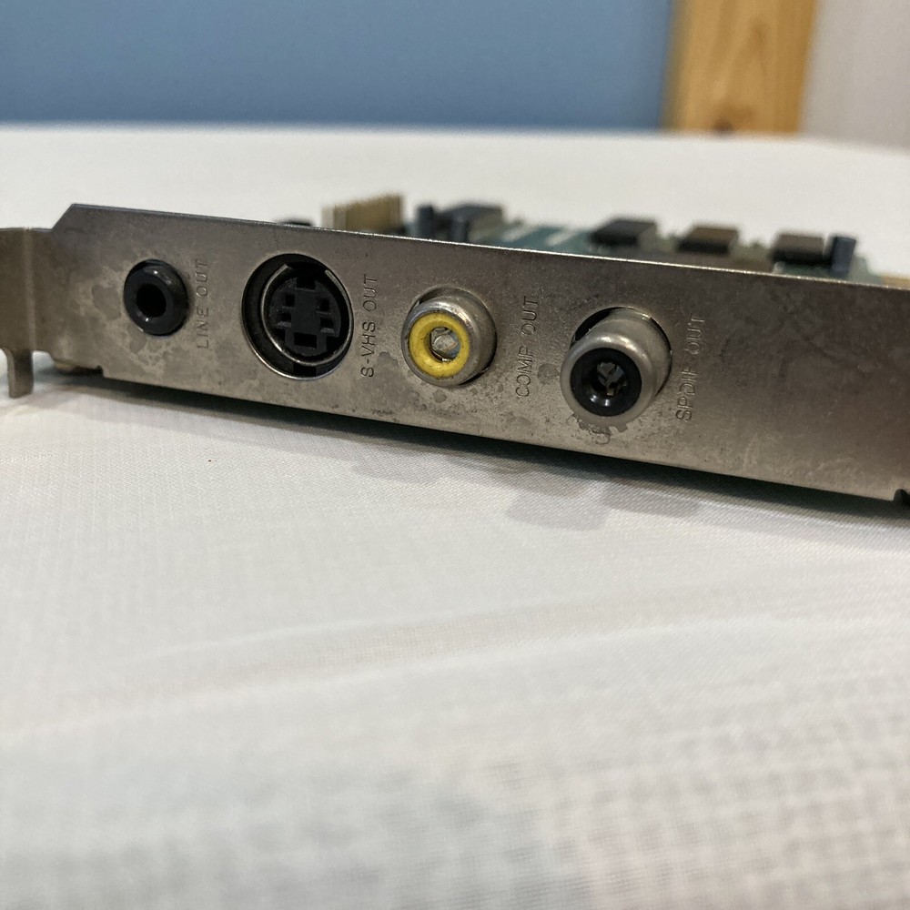 Creative Labs CT7160 PC-DVD Mpeg2 DVD Decoder PCI Sound Card - Untested