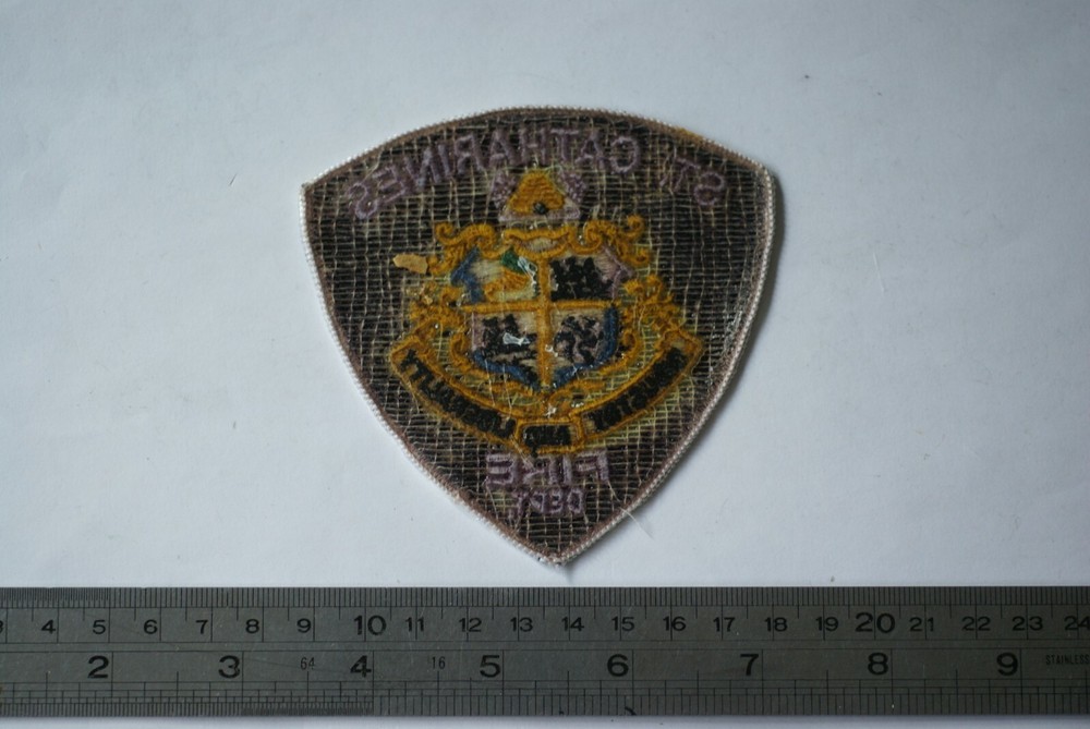 Canada St Catharines Fire Department patch