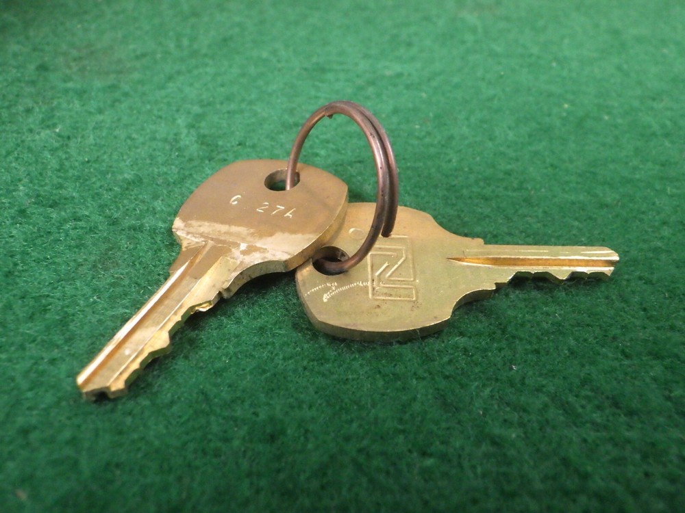 NOS Vintage Nutone S-2281 Key Switch for Security/Alarm System