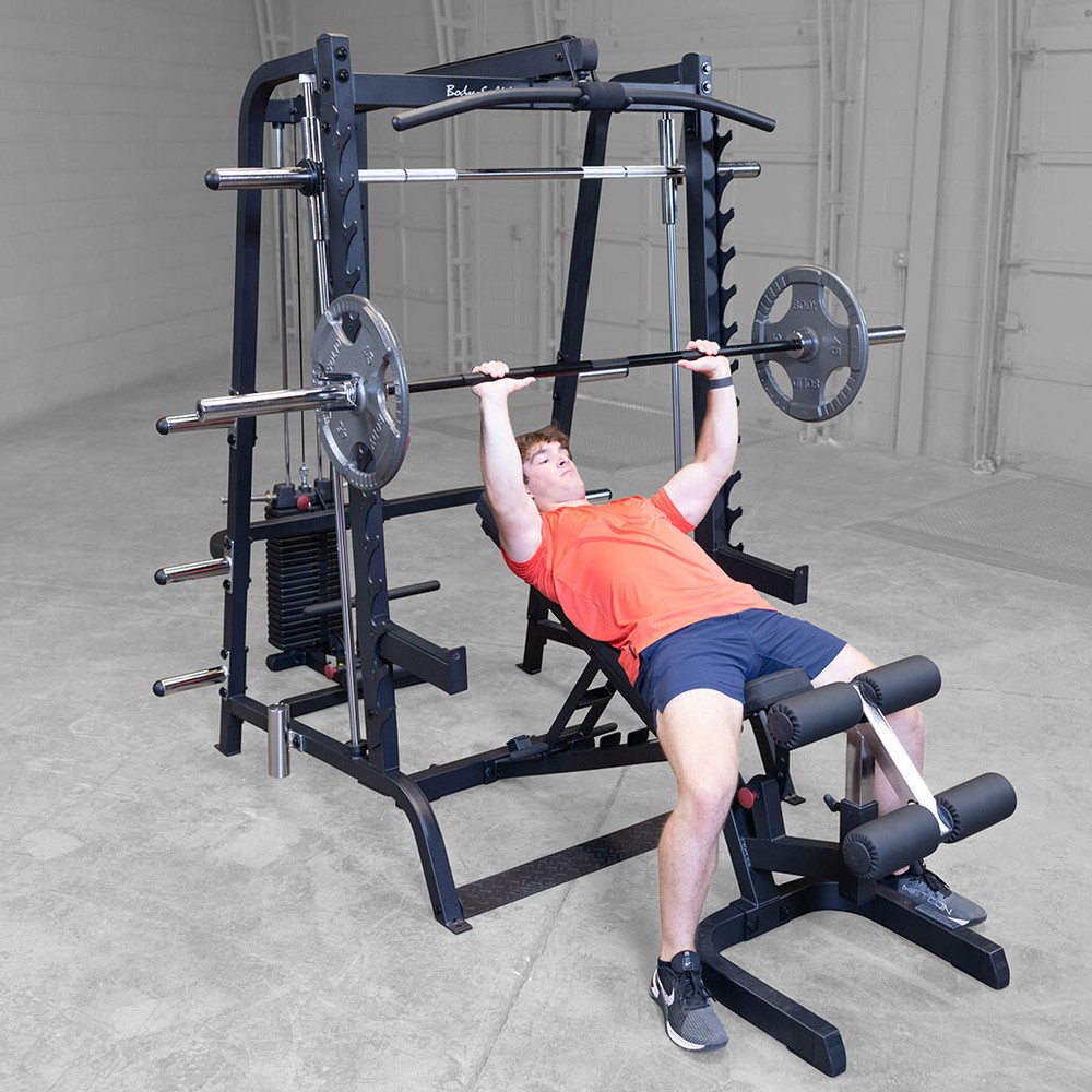 Body-Solid Series 7 Smith Machine Gym Package GS348BP4