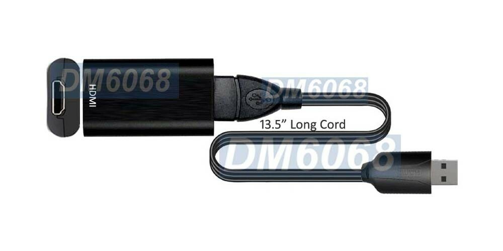 Premium 1080P USB 2.0 Video Frame Grabber Capture Dongle For Windows Mac Linux