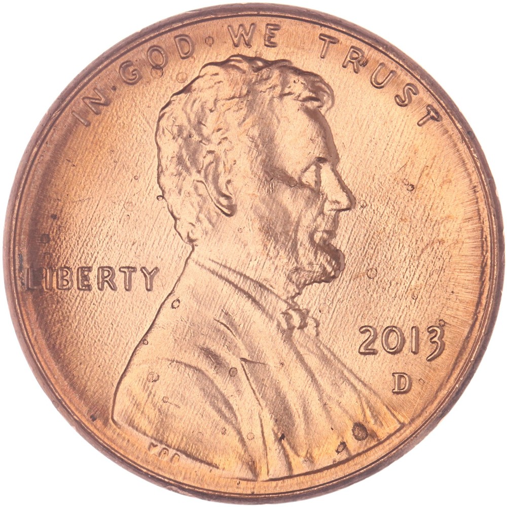 2013 D Lincoln Shield Cent BU Penny US Coin