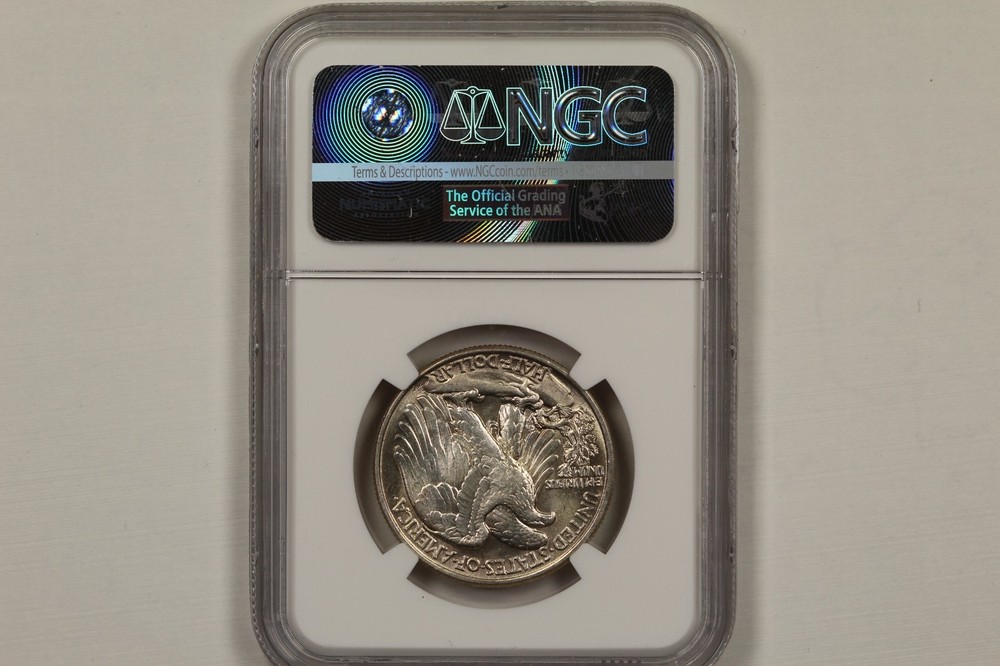 1945 Walking Liberty Half Dollar NGC MS64