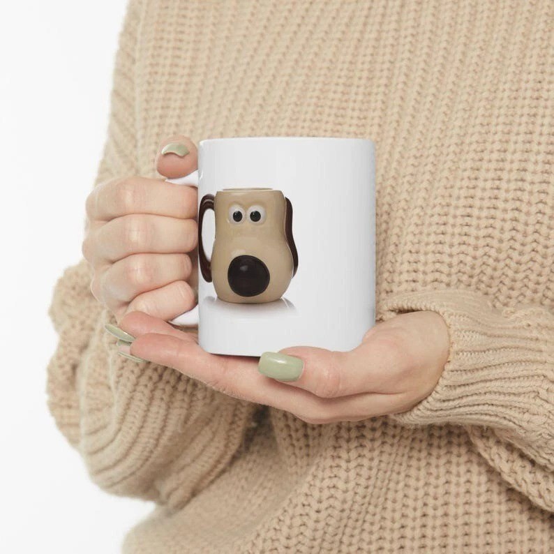Grommit Mug Meme Ceramic Mug