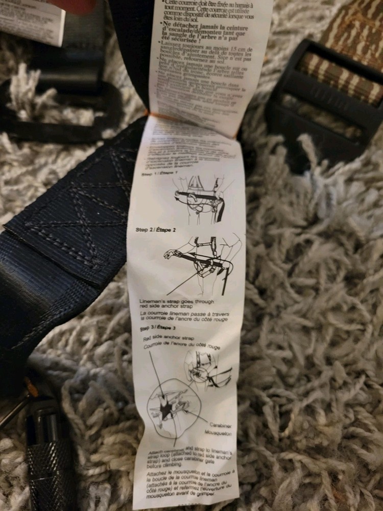 Lineman’s Climbing Belt With Strap Set Camo