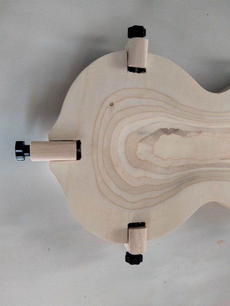 Two Types Violin Making Tool Fiddle Repair Cradle
