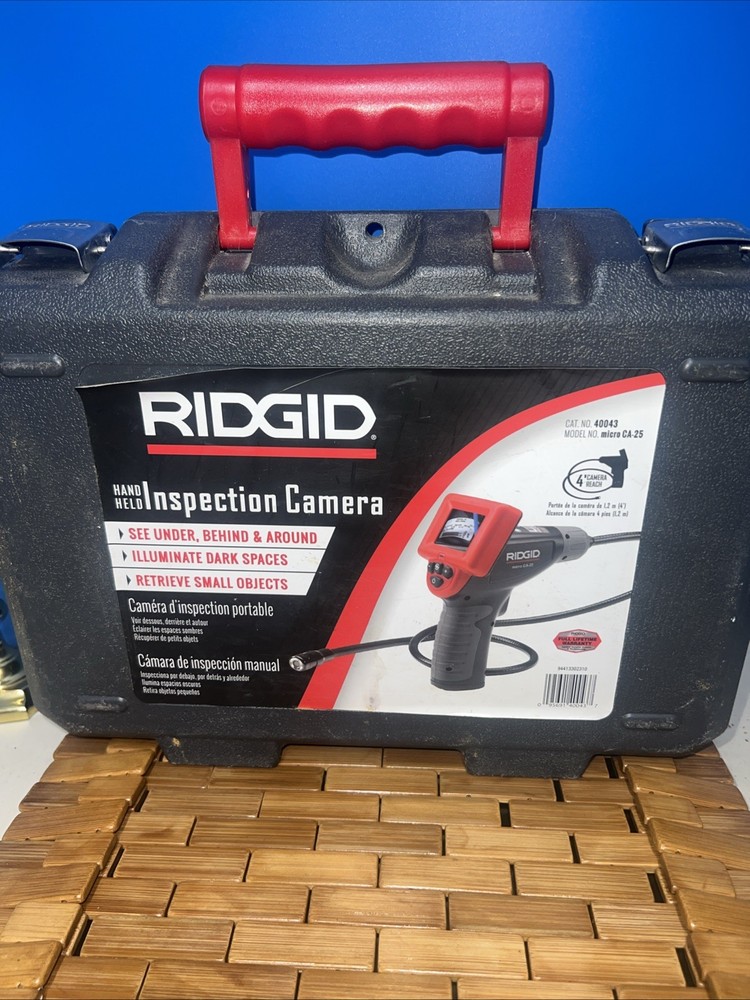 RIDGID CA-25 Micro Visual Inspection & Diagnostic Handheld Camera w_ 2.7 in #1