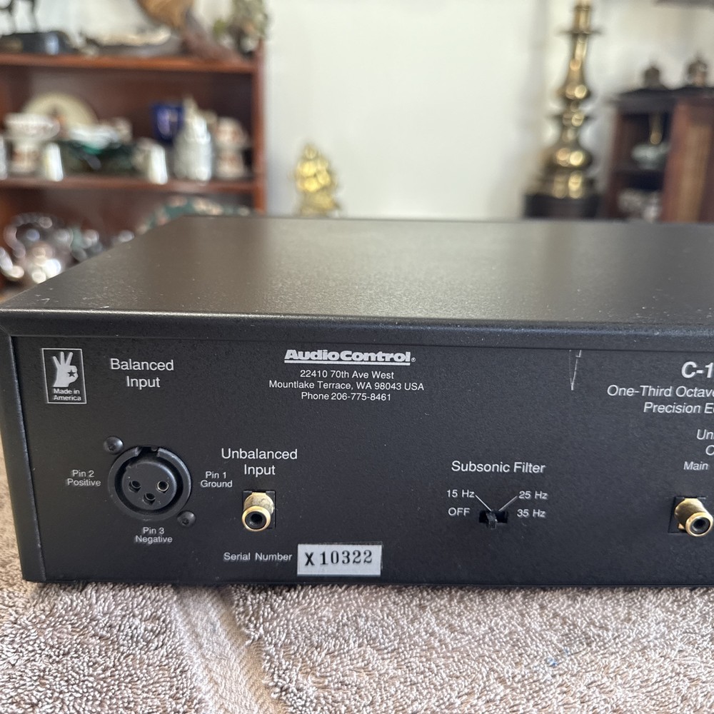 AudioControl C-131 One-Third Octave Constant Q Precision Equalizer