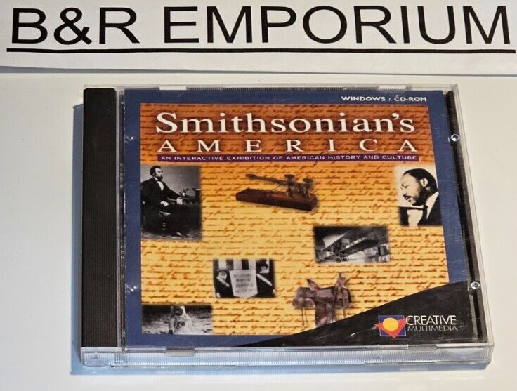 Smithsonian's America - (1994 Smithsonian/Creative Multimedia) - Used CD-ROM