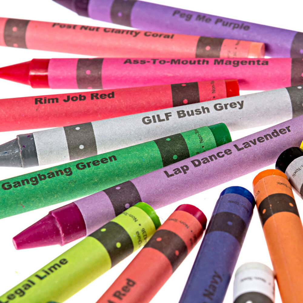 Offensive Crayons - Porn Pack - Wood Rocket