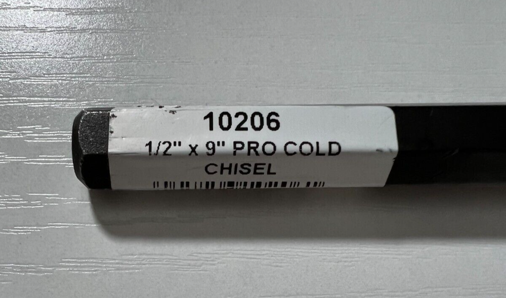 1/2" x 9" - Pro Cold Chisel - 10206