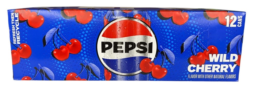 Pepsi Wild Cherry Cola 12 pack