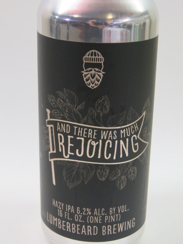Craft BEER Can: LUMBERBEARD Brewing There Was Much Rejoicing IPA ~ Monty Python