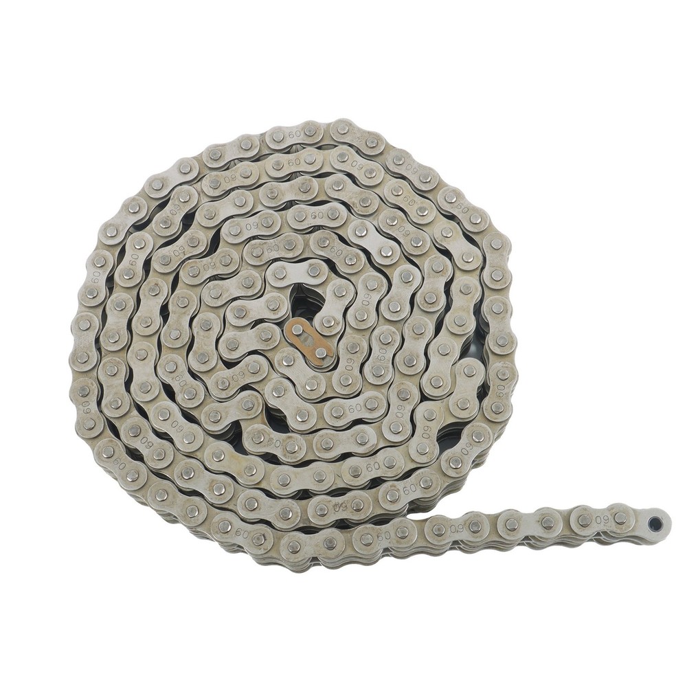 #60-2 Double Strand Duplex Roller Chain 10 Feet with 2 Connecting Link