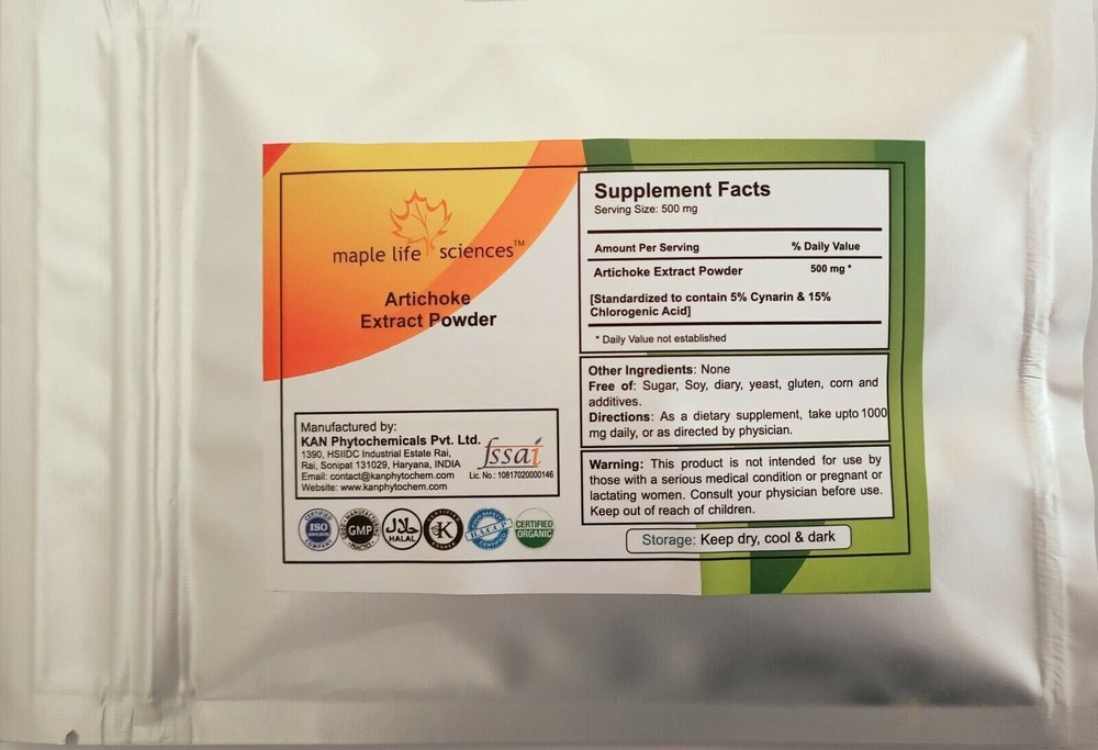 Artichoke Extract Powder  Pure & High Quality