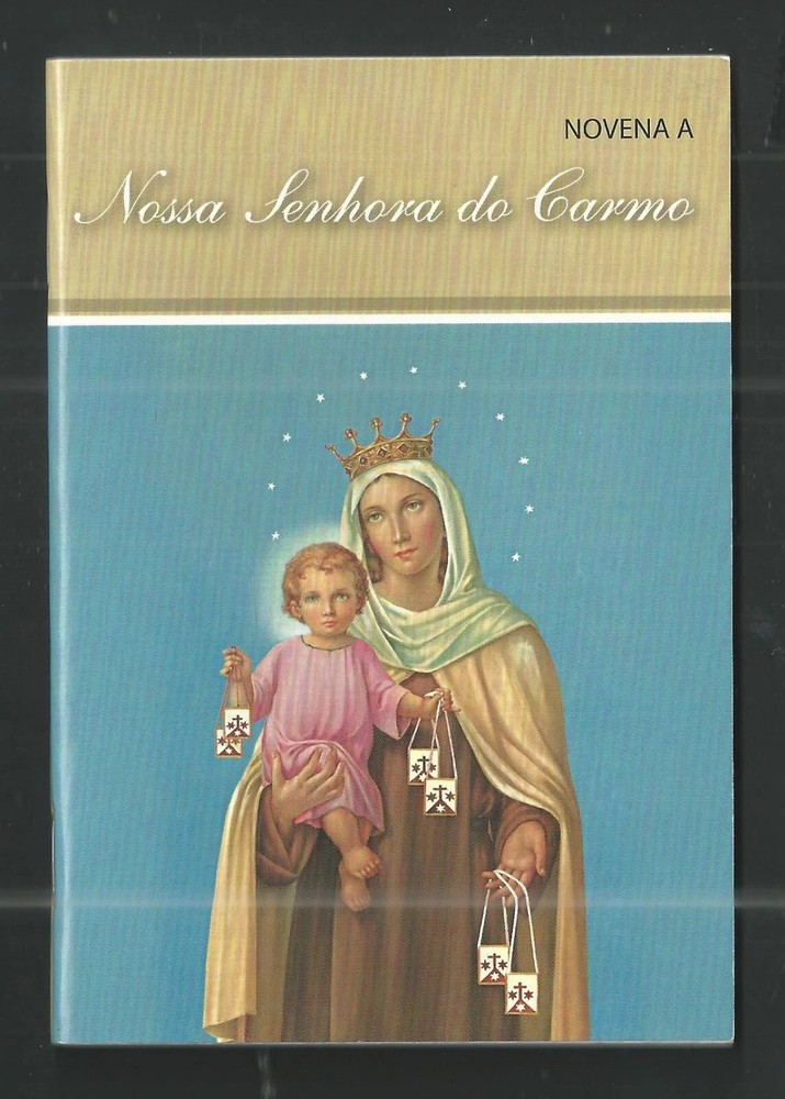 Librito de la Virgin del Carmen book image pieuse