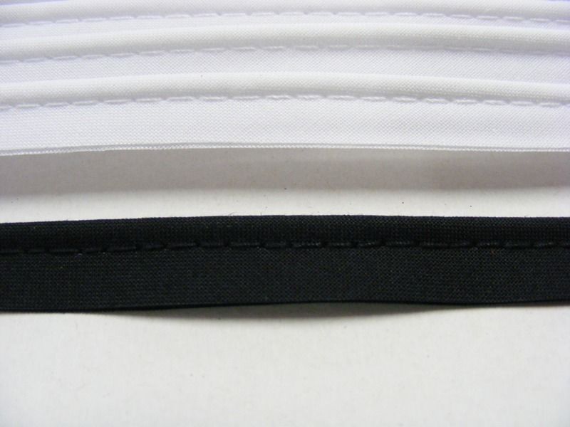 Piping White Poly Cotton - 30 metres