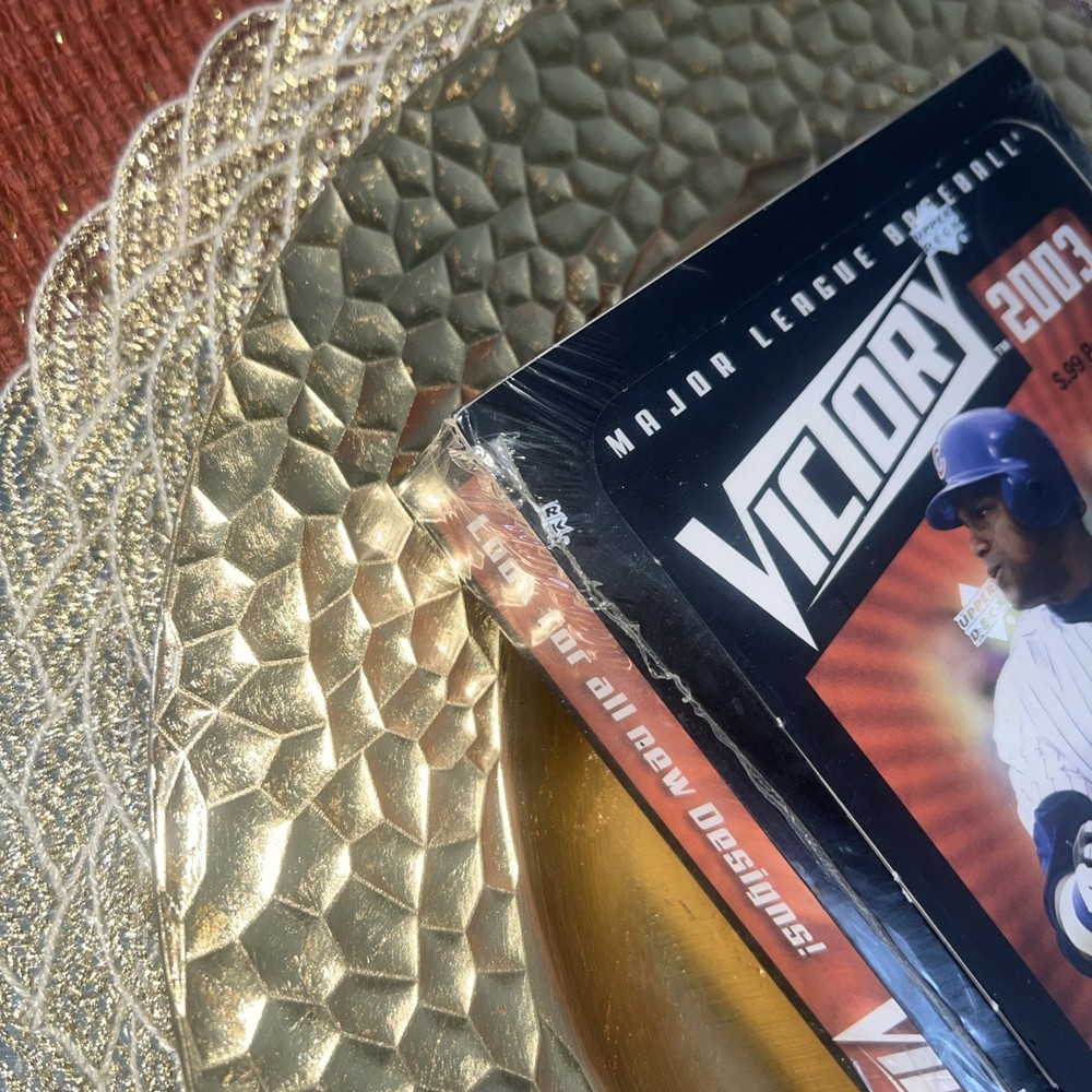 2003 UPPER DECK VICTORY HOBBY BASEBALL BOX 6/36 PACKS