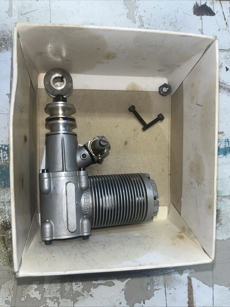 Webra size 61 RC Engine with no muffler