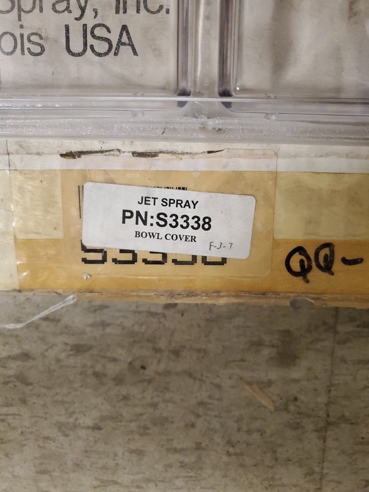 Jet Spray Bowl Cover