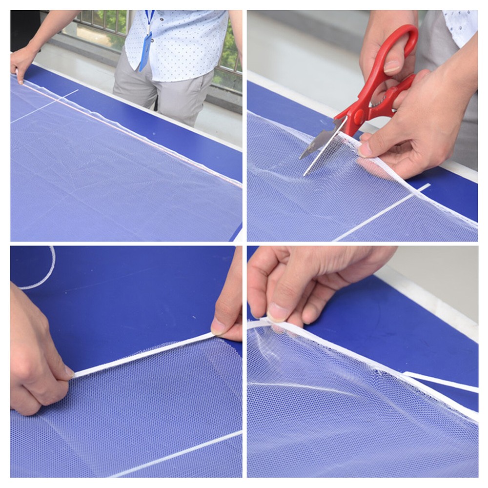 Window Mesh Screen 4 x 5 FT Screen Roll Screen Replacement for Window Door X5O1
