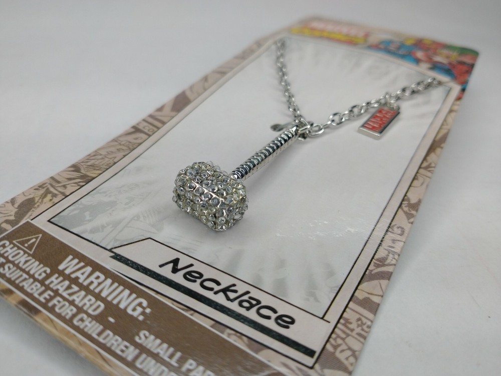 Marvel Comics Thor's Hammer Necklace Thor Pendant New