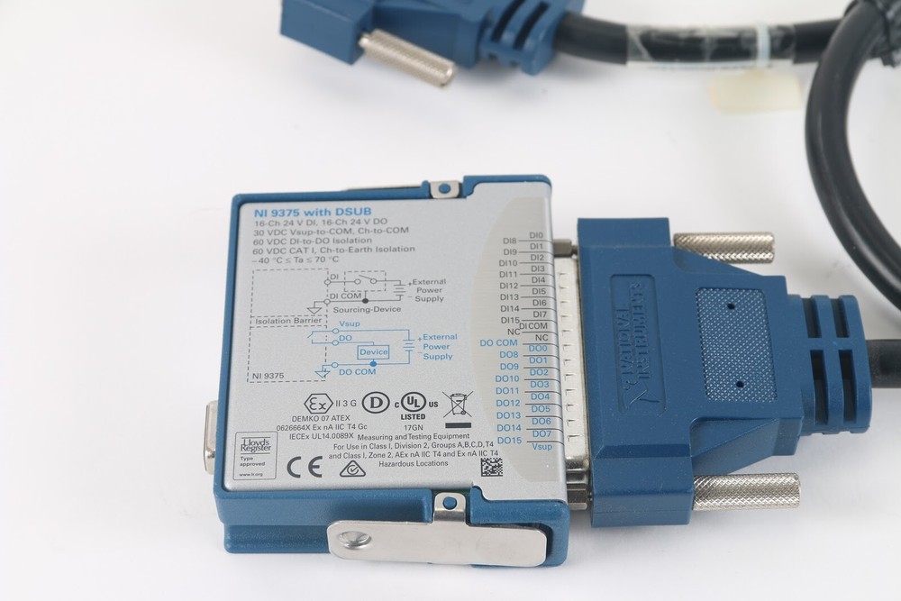 National Instruments NI 9375 DSUB 16-Channel Digital Input Digital Output Module