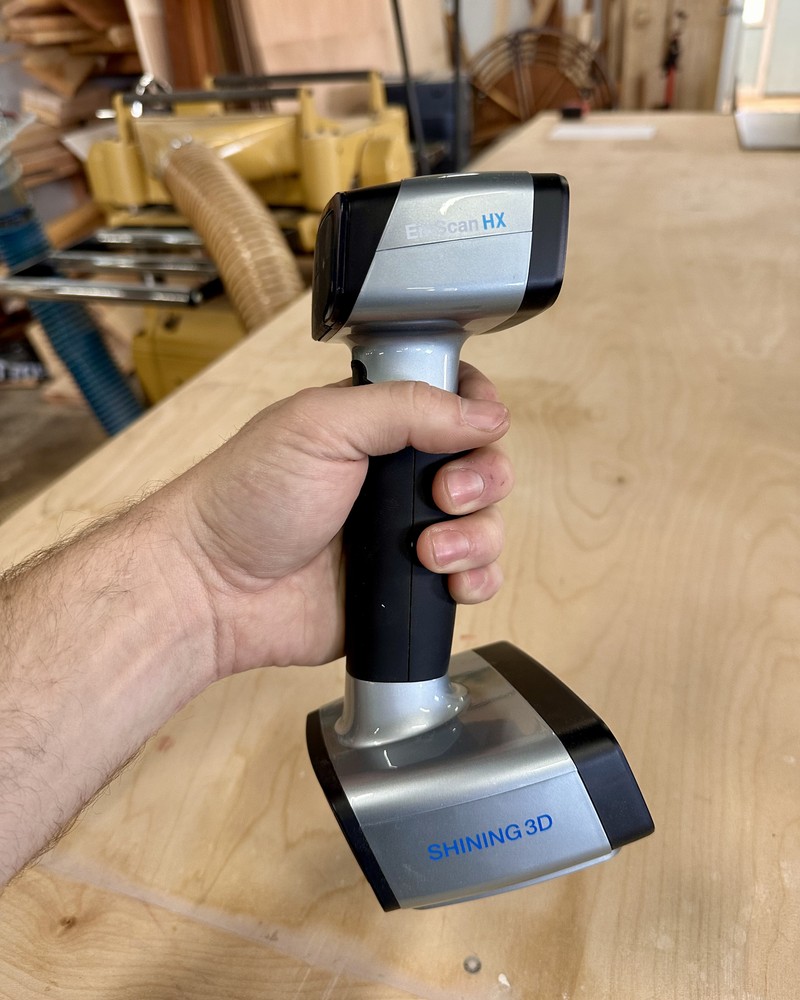 Einscan HX Handheld 3D Scanner in Wheeled Hard Case, Barely Used