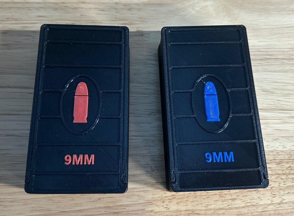 9MM Ammo Box 50rd Capacity (3 Pack)