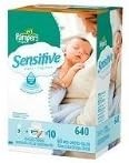 Ppers Sensitive Baby Wipes