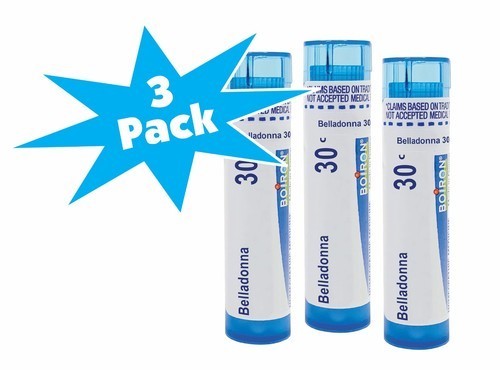 Boiron Belladonna 30 C  - 3 Pack