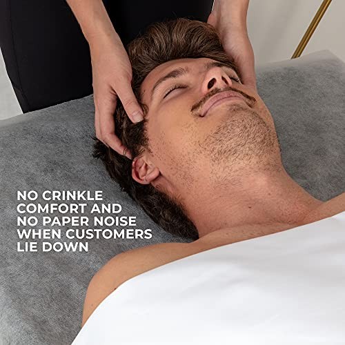 Disposable Massage Table Sheets - 60 Sheets Per Roll - Recyclable 1 Roll