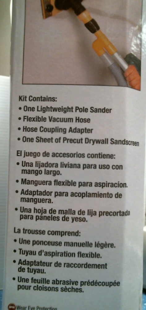 Hyde Dust-Free Drywall Sanding Kit (09170) FS