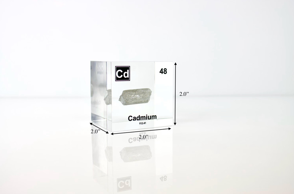Cadmium Element Cube