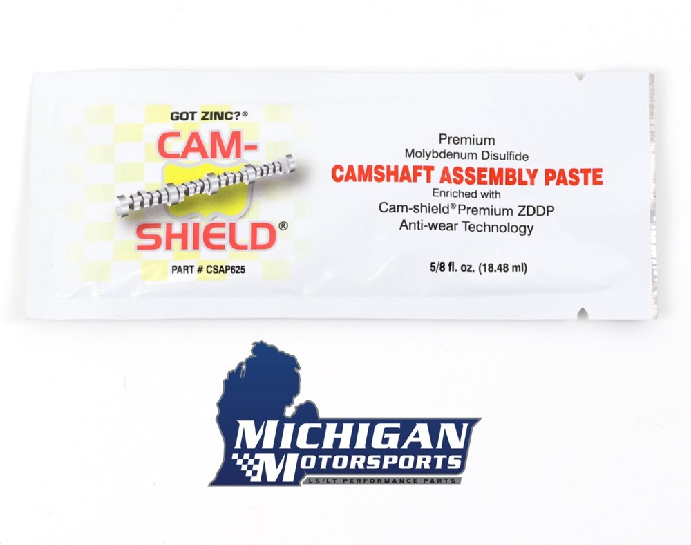 Cam-Shield Camshaft Assembly Paste 5/8 Ounce Packet