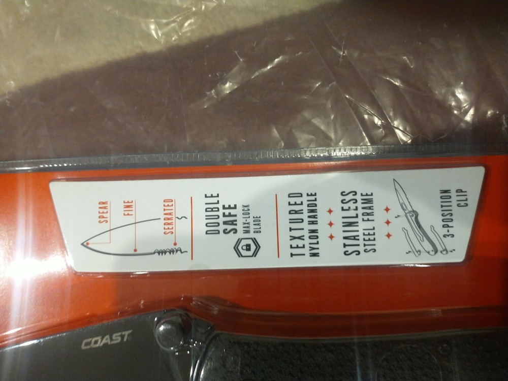 Coast RX350 Blade Assist Opening Folding Knife