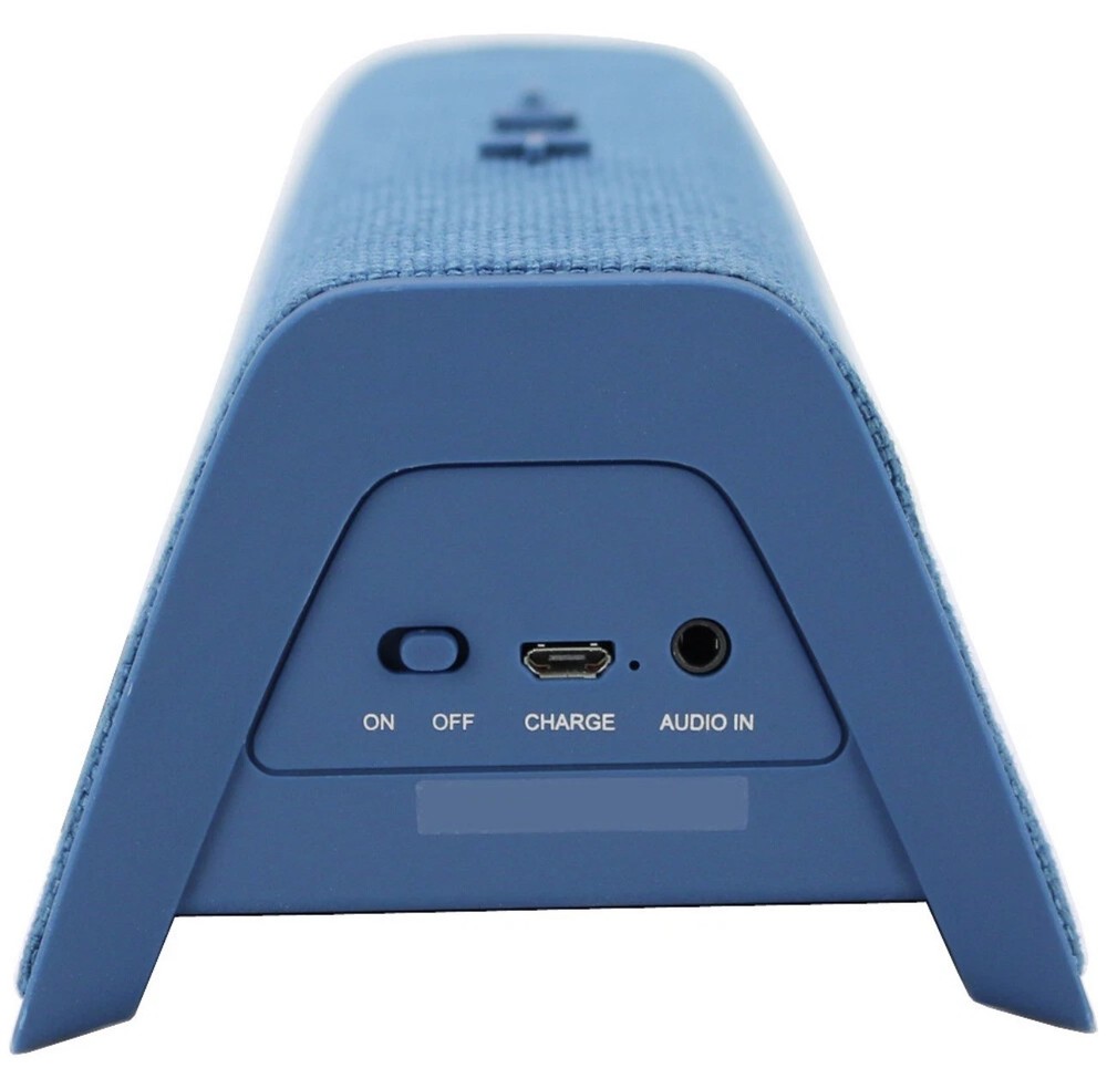 Alphasonik VIVID Wireless Bluetooth Portable Speaker (Blue)