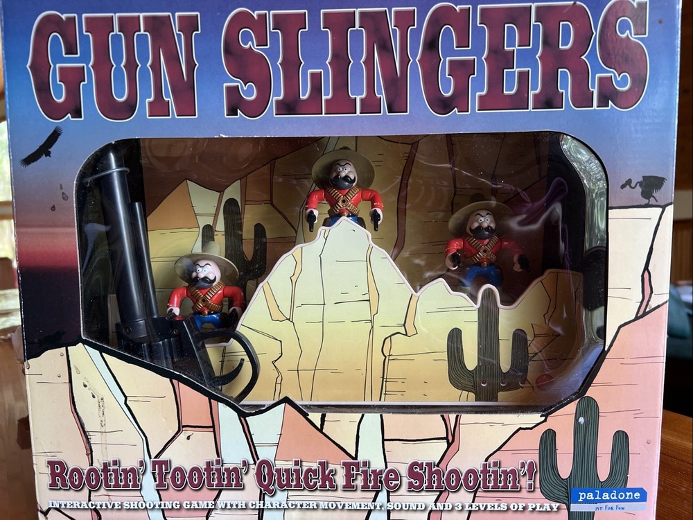 Vintage Arcade Game Gunslinger