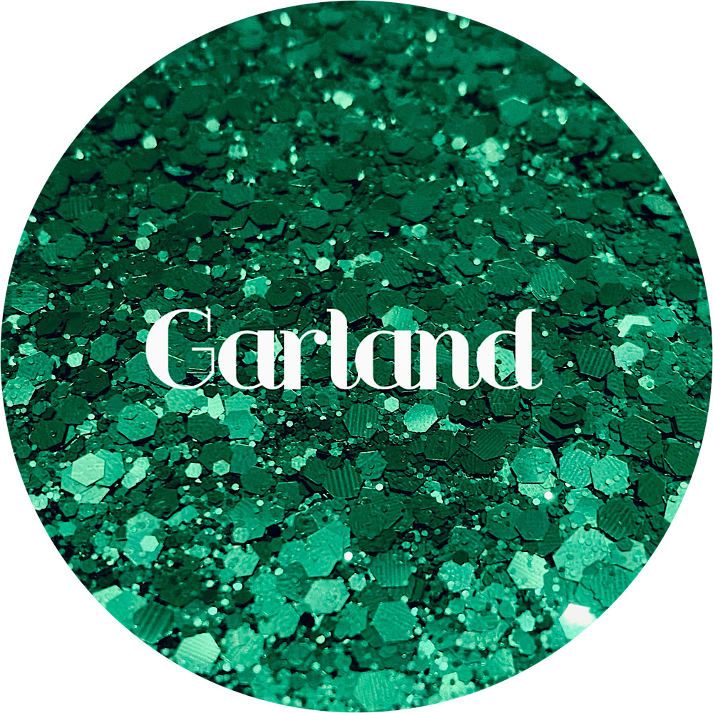 Premium Polyester Glitter - Dark Green Metallic