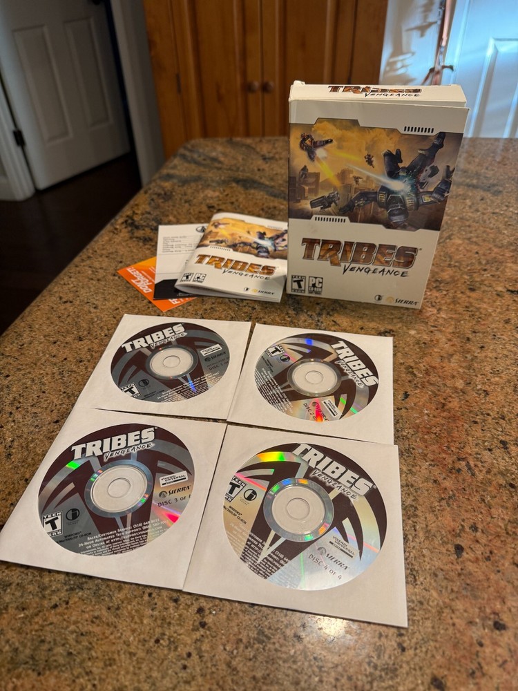 Tribes: Vengeance (PC CD-ROM, 2004) NICE FREE SHIPPING