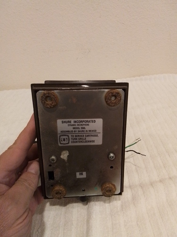 Vintage Shure 550L Microphone