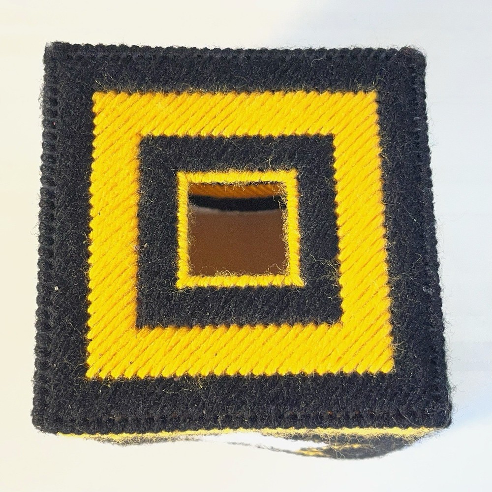 US Army Tissue Box Cover Square Handmade
