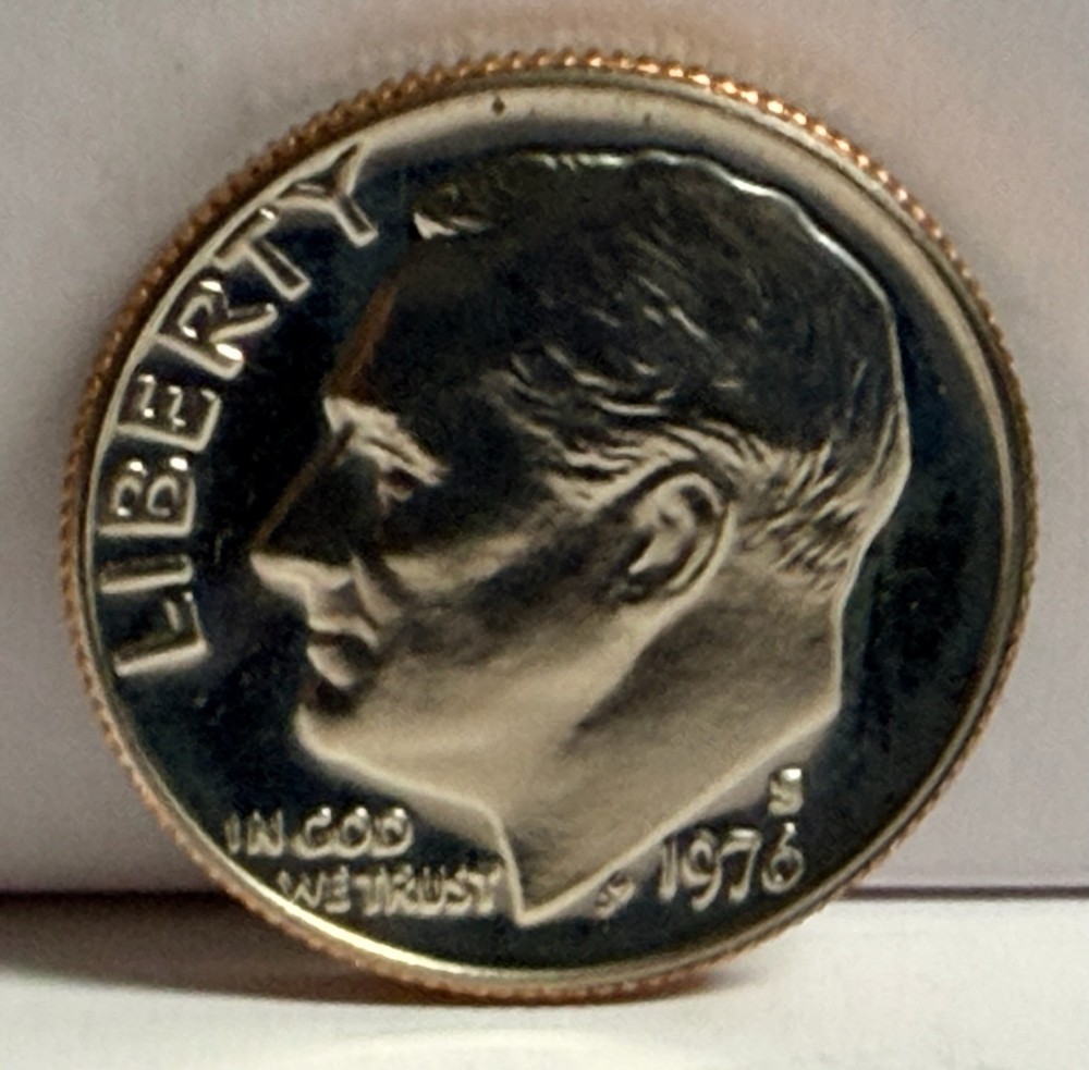 1976 -S Eisenhower Dime Proof Bicentennial
