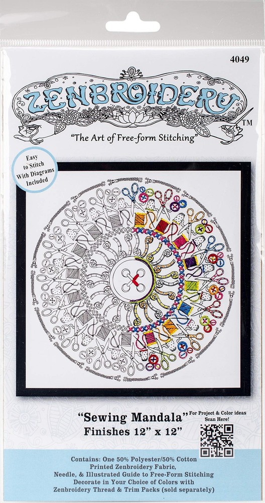 Crafts 4049 Pre-Stamped Kit, Various