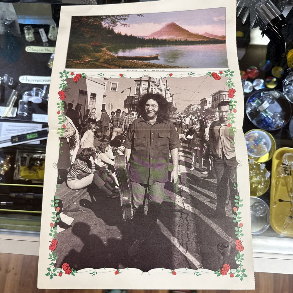 Grateful Dead Almanac Jerry RIP Issue! Mint Condition!!!!