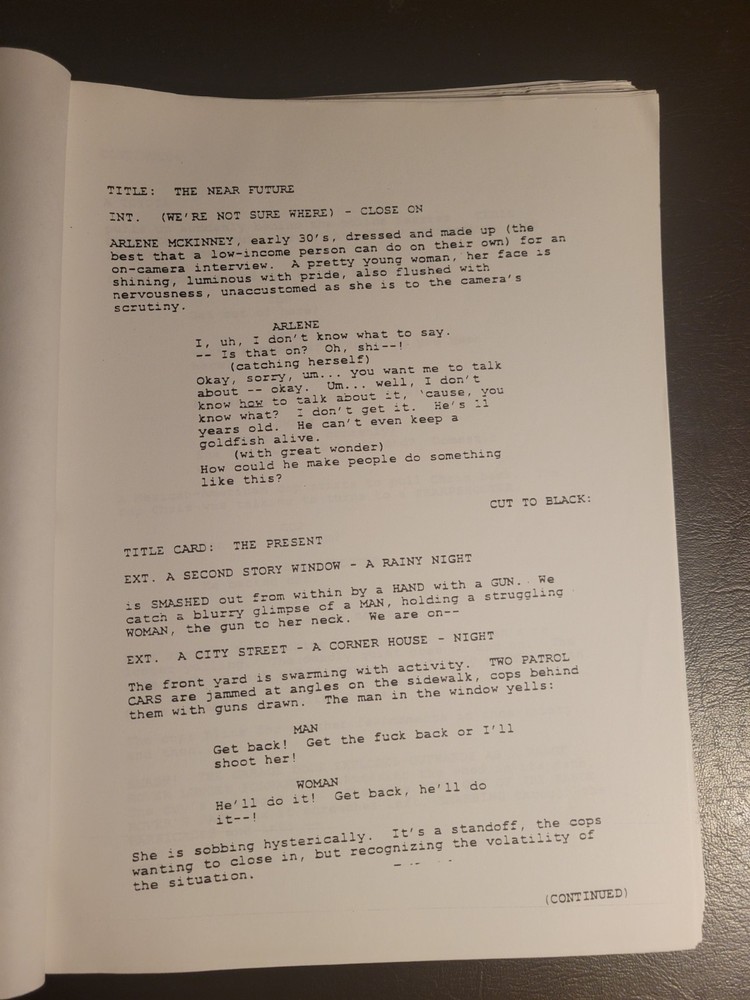 Pay It Forward (1999) Script - Leslie Dixon - October 15 Revised Draft
