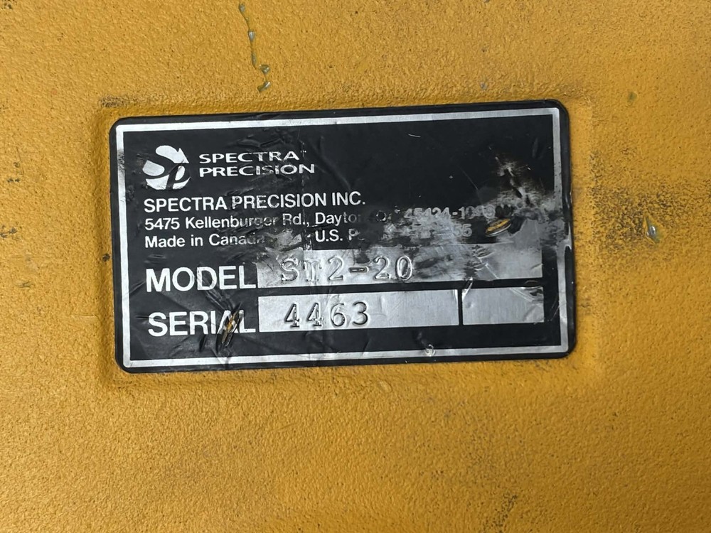 Spectra Physics LaserPlane Blade-Pro 0365-2000 Control Panel & Tracers•