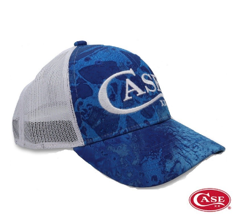 Case XX Hat ball cap Ocean Blue Camo